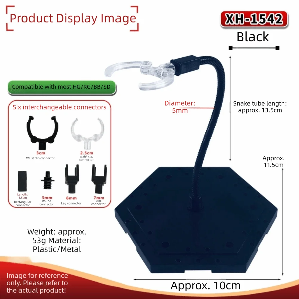 New Snake Tube Bracket Action Figure Stand PVC Durable Display Base Versatile Model Bracket For Animation Cinema Game