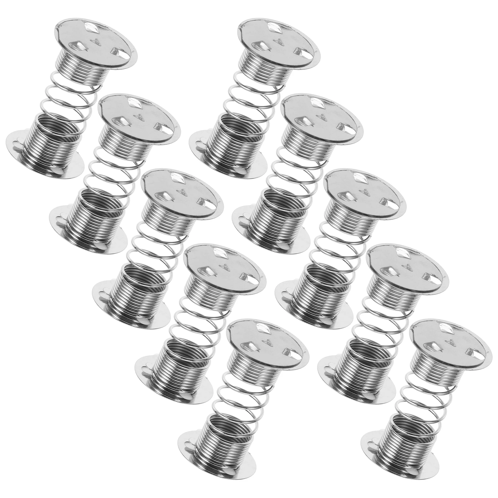 Bobblehead à ressort, 10 pièces, Base de secoueur à bascule, support métallique pour bricolage, décorations de tableau de bord, Base à ressort