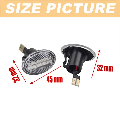 फिएट 500 फोर्ड केए लांसिया लाइब्रा यप्सिलॉन मासेराटी ग्रैनकैब्रियो ग्रांटुरिस्मो अल्फा 4सी के लिए 2X डायनामिक एलईडी टर्न सिग्नल साइड मार्कर लाइट 10 best sales एलईडी फिएट 500 - №6