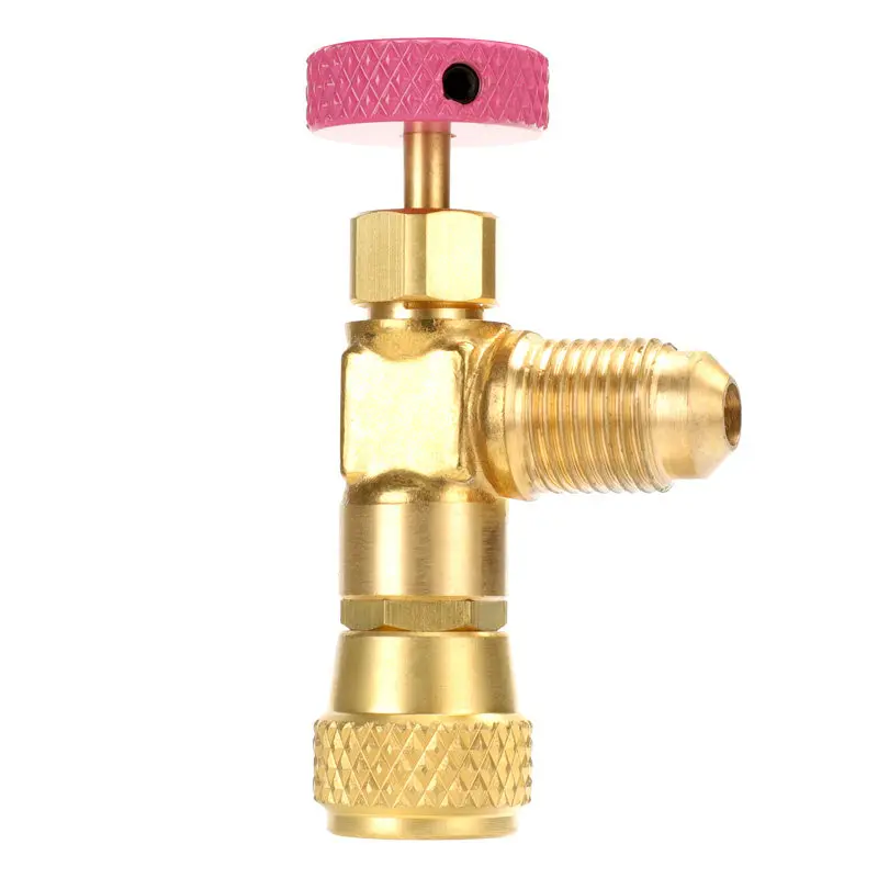 Air conditioning safety liquid valve R410 fluoride valve RR22 safety valve liquid head tool