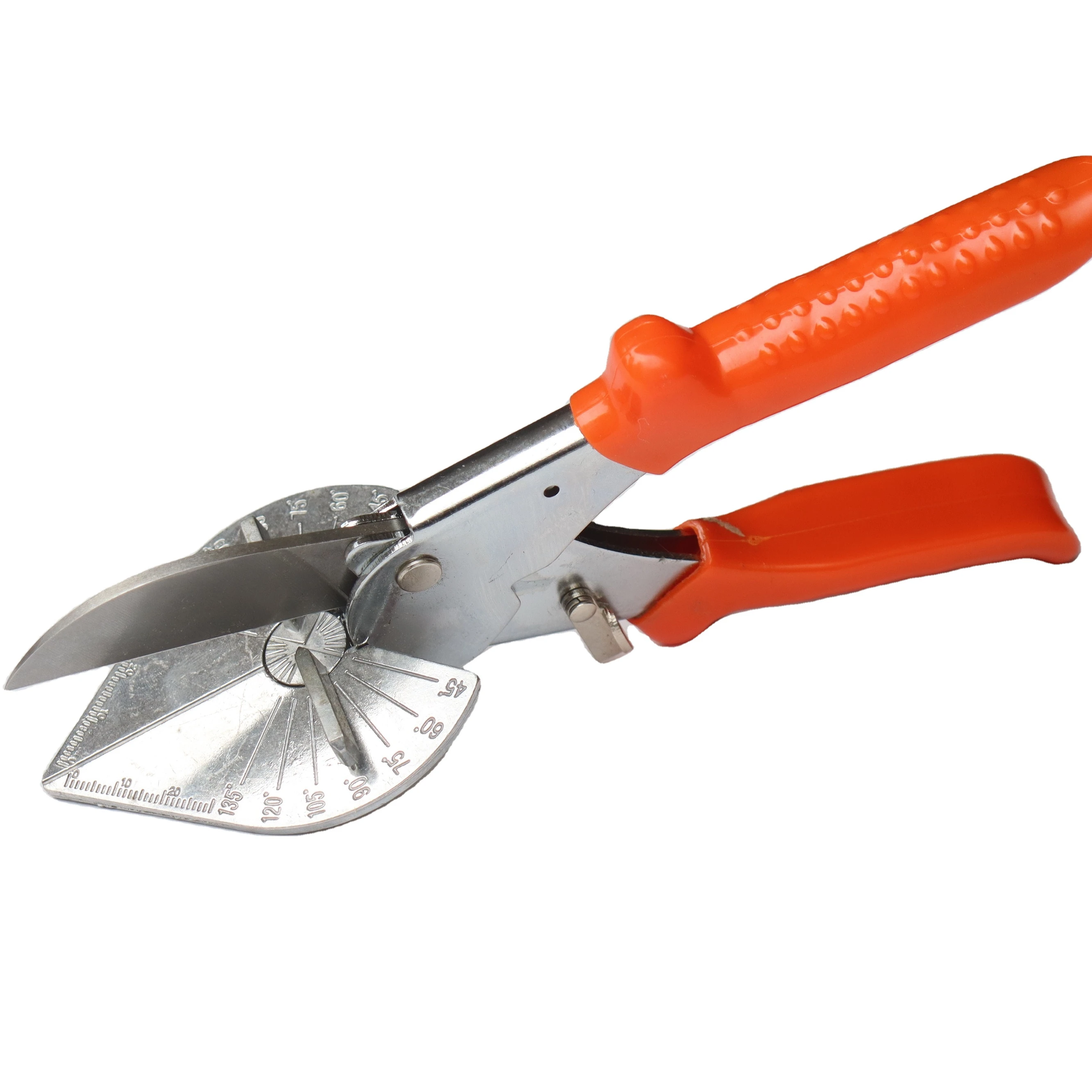 Mixing scissors with 45-degree attacks for industrial and craft use Corner cutter precise cut of plastic, pvc