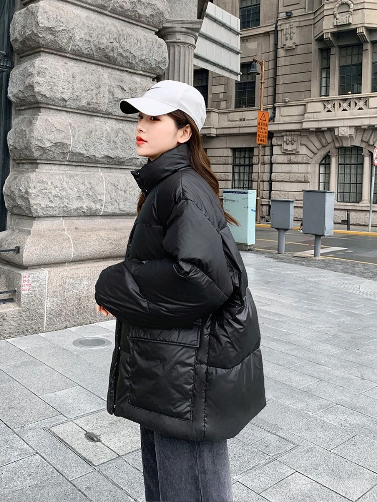 Winter Female Lining Warm Jackets New Woman Fashion Down Coat Women   White Duck   Jacket  s G926