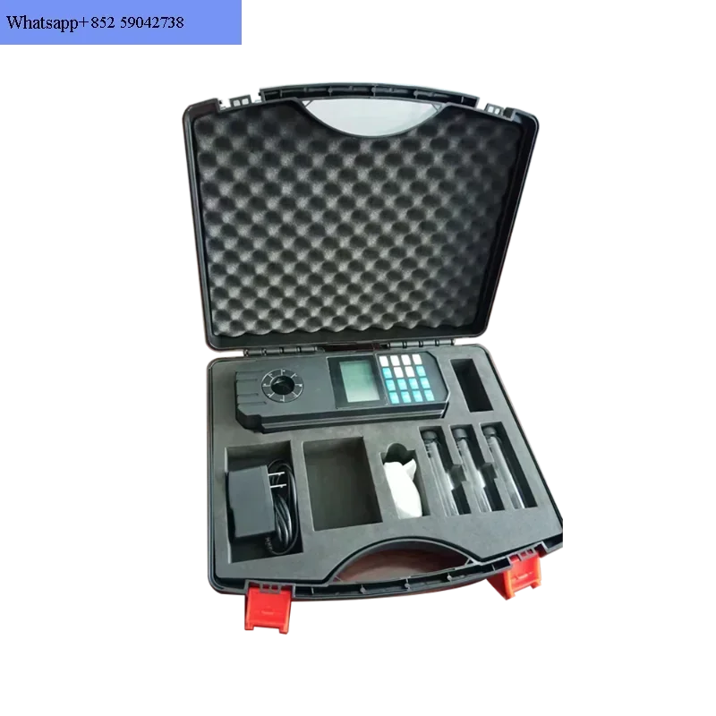 

Multi-Parameter Water Quality Analyzer Handheld PH Conductivity TDS Res Sal Dissolved Oxygen Meter