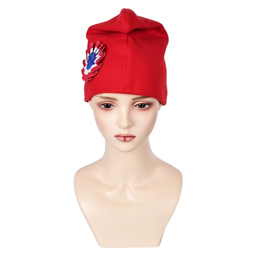 Fantasia vestido bonnet phrygien chapéu retro para mulher revolução francesa cosplay mulher homem roleplay traje acessórios feminino masculino