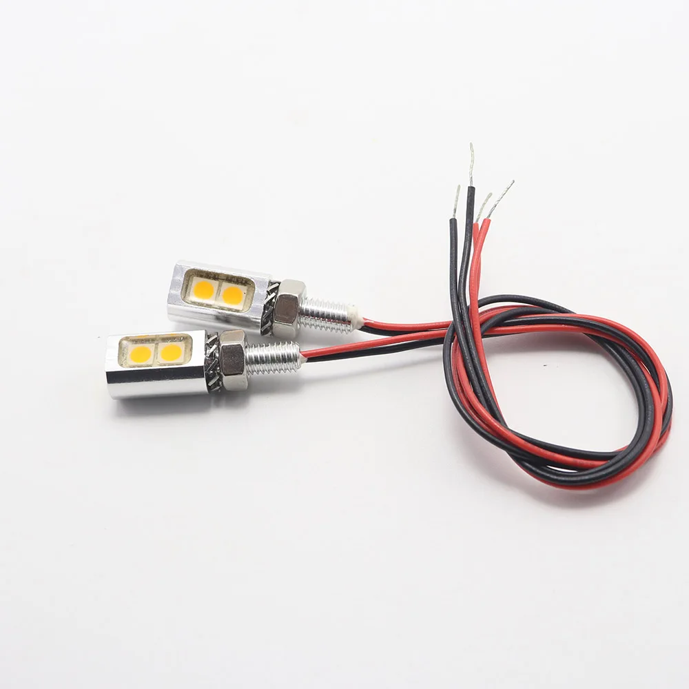 12v led Light Motorcycle License Plate Light LED Indicator for Motorcycle IP68