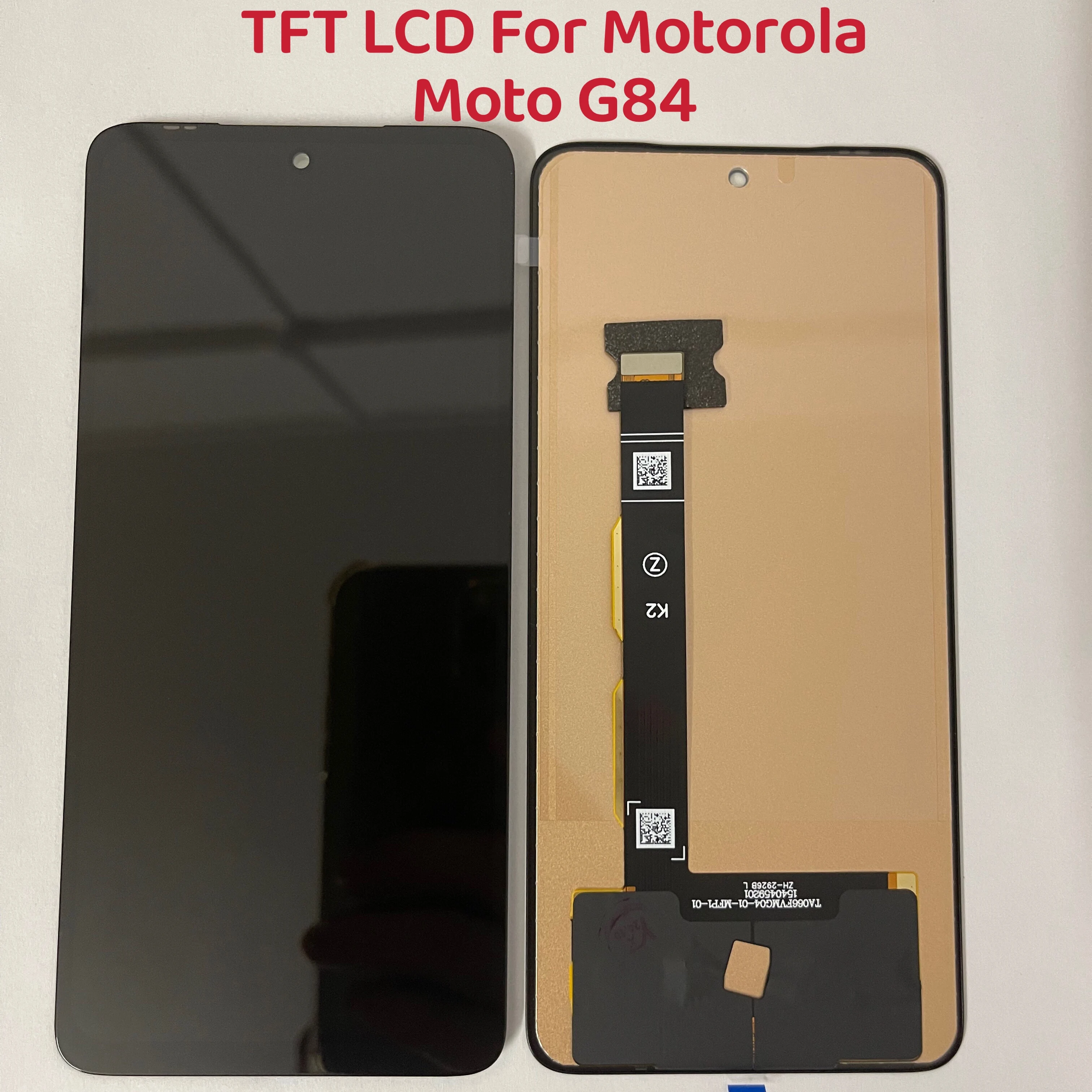 6.5'' New LCD for Motorola Moto G84 XT2347 LCD Display Touch Screen Digitizer Replacement for Moto G84 XT2347-1 XT2347-2 Display