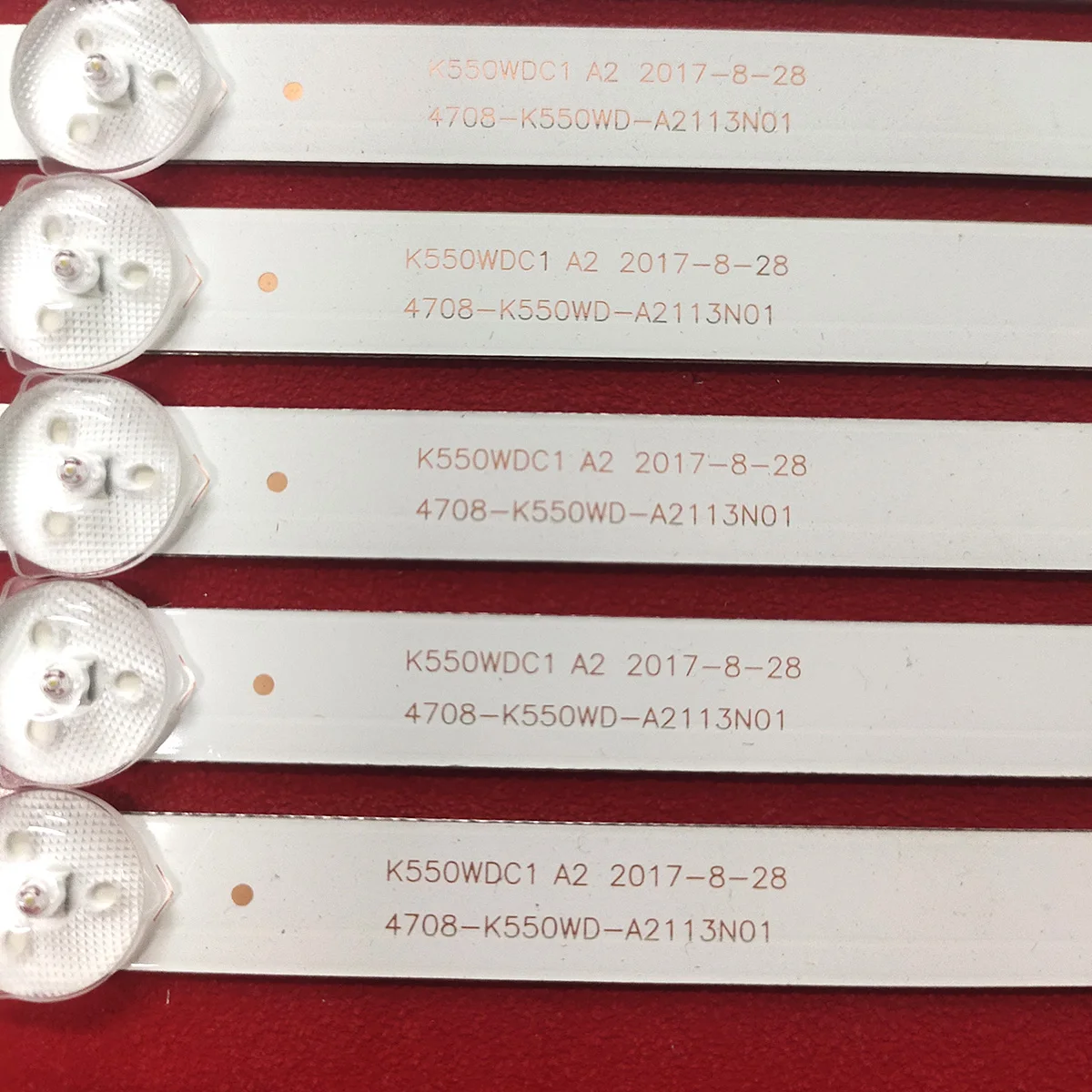 Listwa podświetlająca LED do 55PUF6092 K550WDC1 A2 4708-K550WD-A2113N01 471R1P79 4708-K55WDC-A1113N01