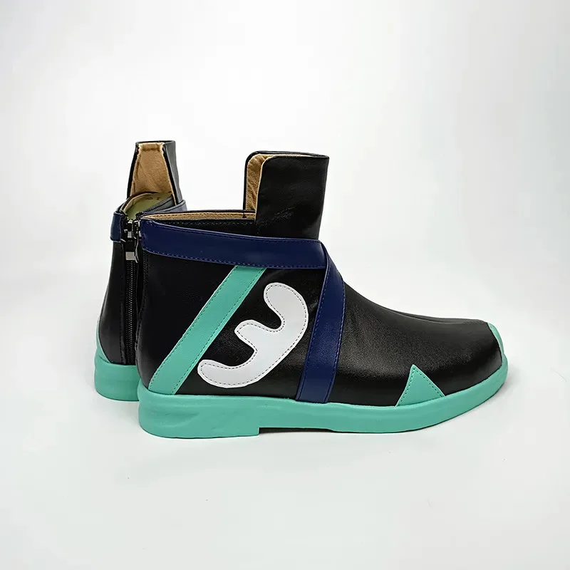 アニメゲームVALORANTのジェットキャラクター用のコスプレ靴とブーツ。 ハロウィンやクリスマスパーティーに合わせてカスタマイズされました。