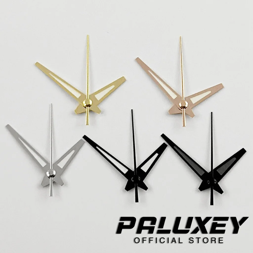 NH35 GS Hands Silver Rose Gold Hands C3 Green Luminous Hands Watch Accessory Suitable For NH35 4R35 NH36 4R36 7S36 7002 Movement