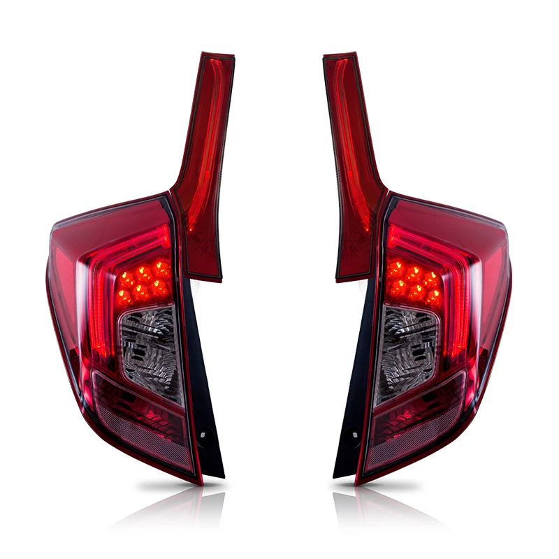 VLAND Taillights wholesales factory manufacturer Fit Jazz GK5 tail lamp 2014-UP led Fit tail light For Honda Jazz