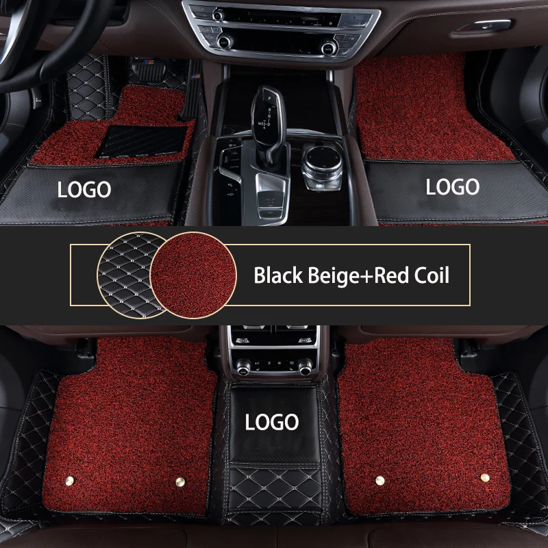 

Custom Double Layer Car Floor Mats Fit for Kia Sportage NQ5 2022 2023 2024 2025 2026 Auto Accessories Pads Car Foot Carpet