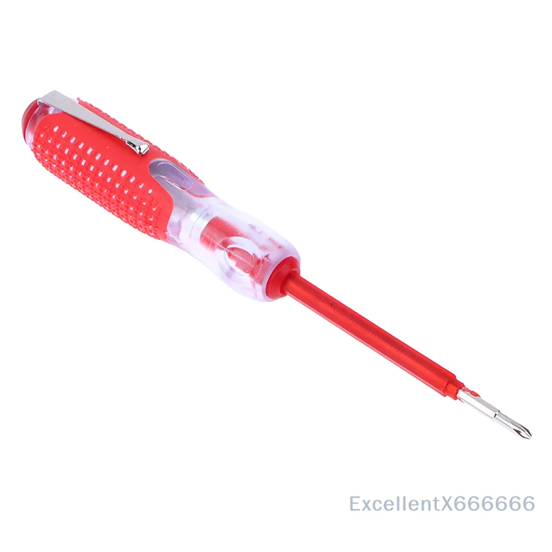 

Cross & Slotted Screwdriver Electric Test Pen Tools 100-220V Voltage Indicator