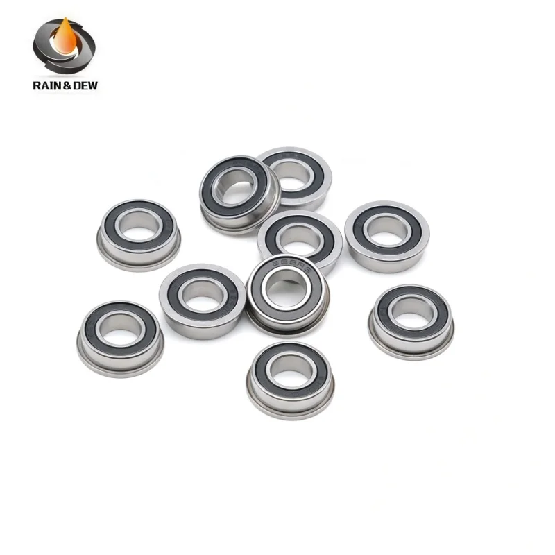 10pcs f688 2rs lager 8x16x5mm ABEC-7 flansch miniatur f688 rs kugellager f688rs für 3d drucker – Detail 2