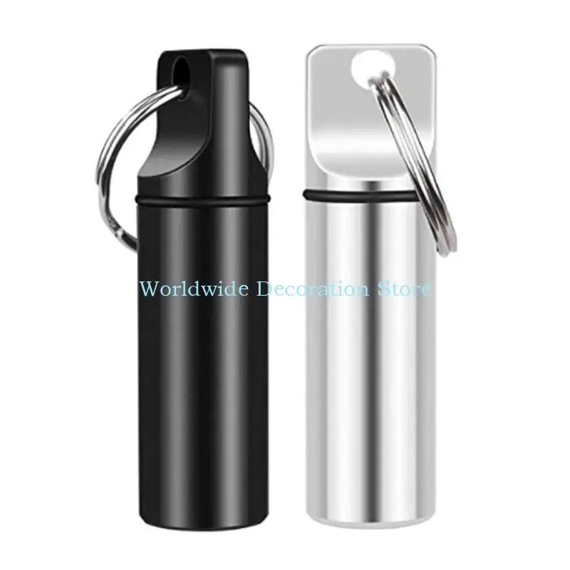 Q39B Aluminum for Pill Box Moisture Proof Anti Dust Mini Emergency for Pill Orga