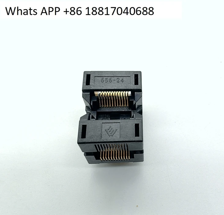 

SSOP24/656-4242211-001 Pitch 0.635 IC chip aging test seat Burning seat