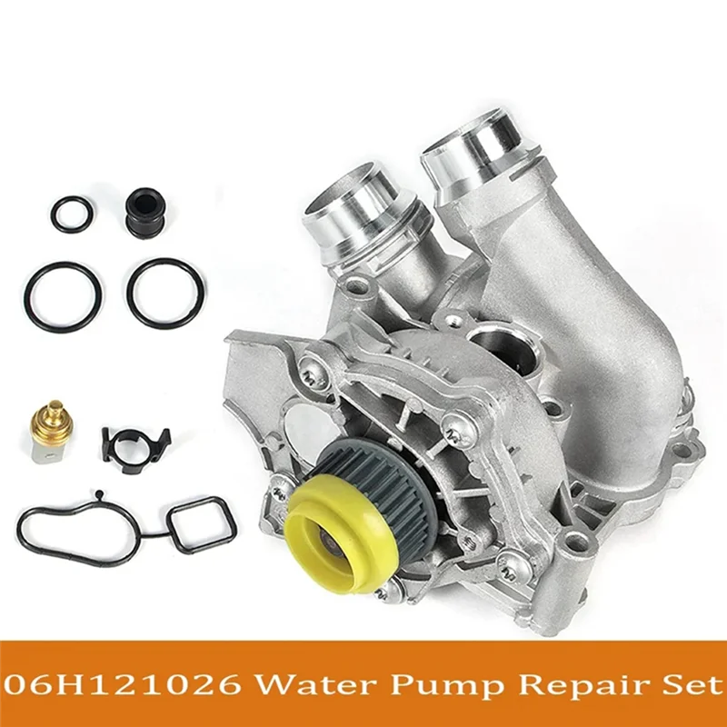 

Engine Cooling System Water Pump Assembly Parts For VW 1.8T 2.0 TFSI For VW Golf Jetta Water Pump 06H121026AB 06H121026T-A9