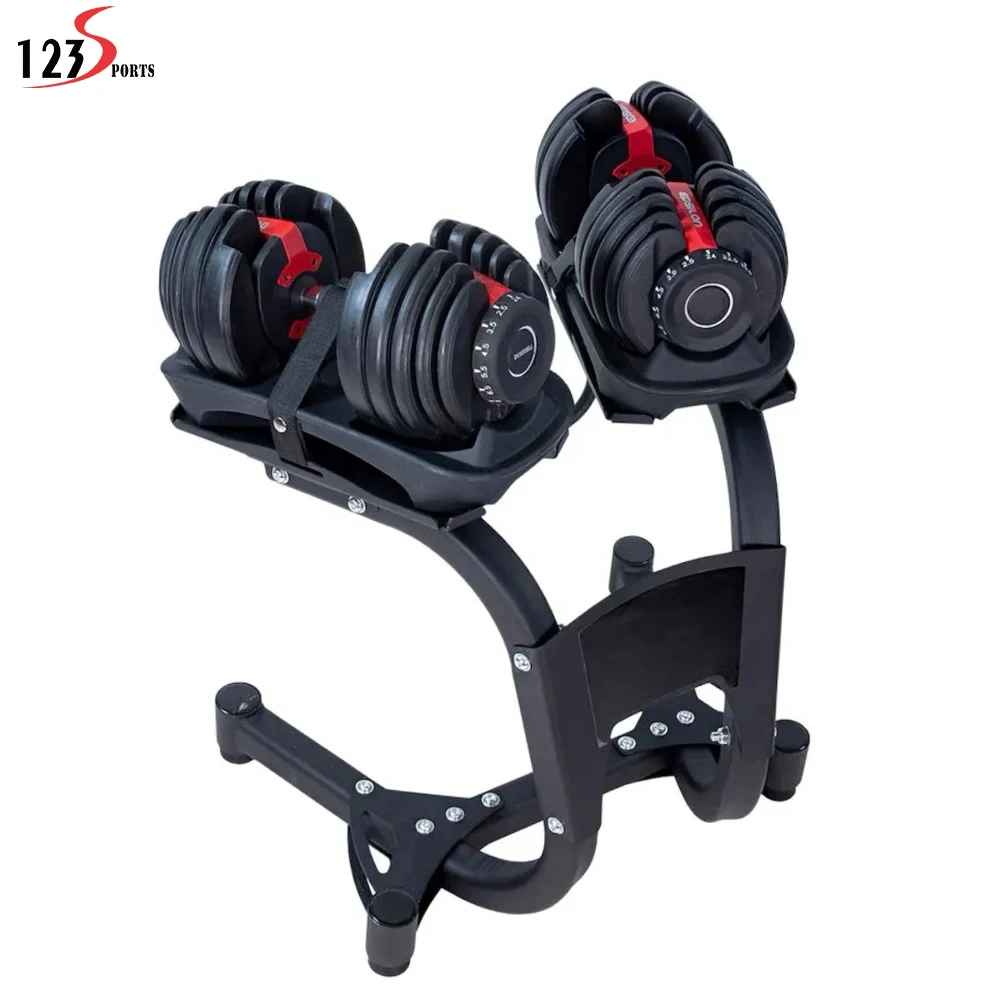 

High Quality Portable and Foldable Save Space Adjustable Dumbbell Stand
