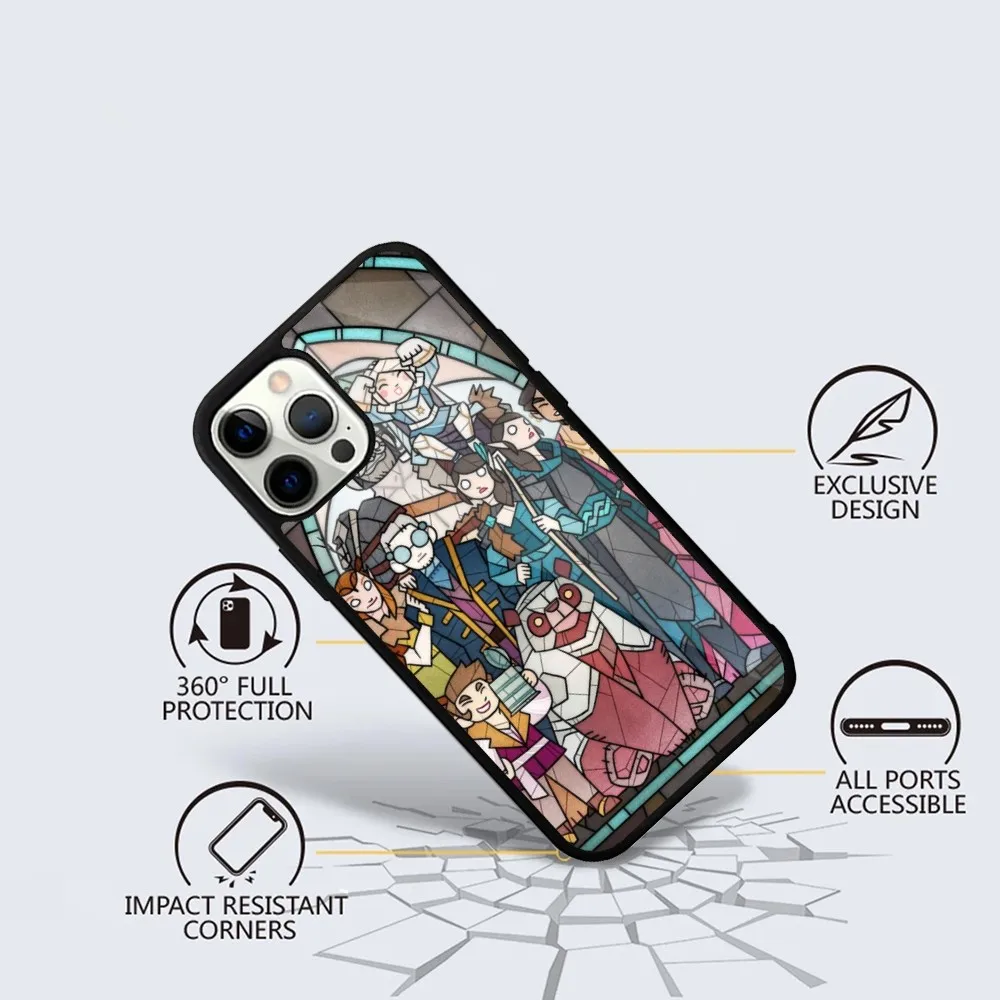 Cartoon L-Legend V-Vox Machina  Phone Case For iPhone 15,14,13,12,11,Plus,Pro,Max Mini Magsafe Magnetic Wireless Charging