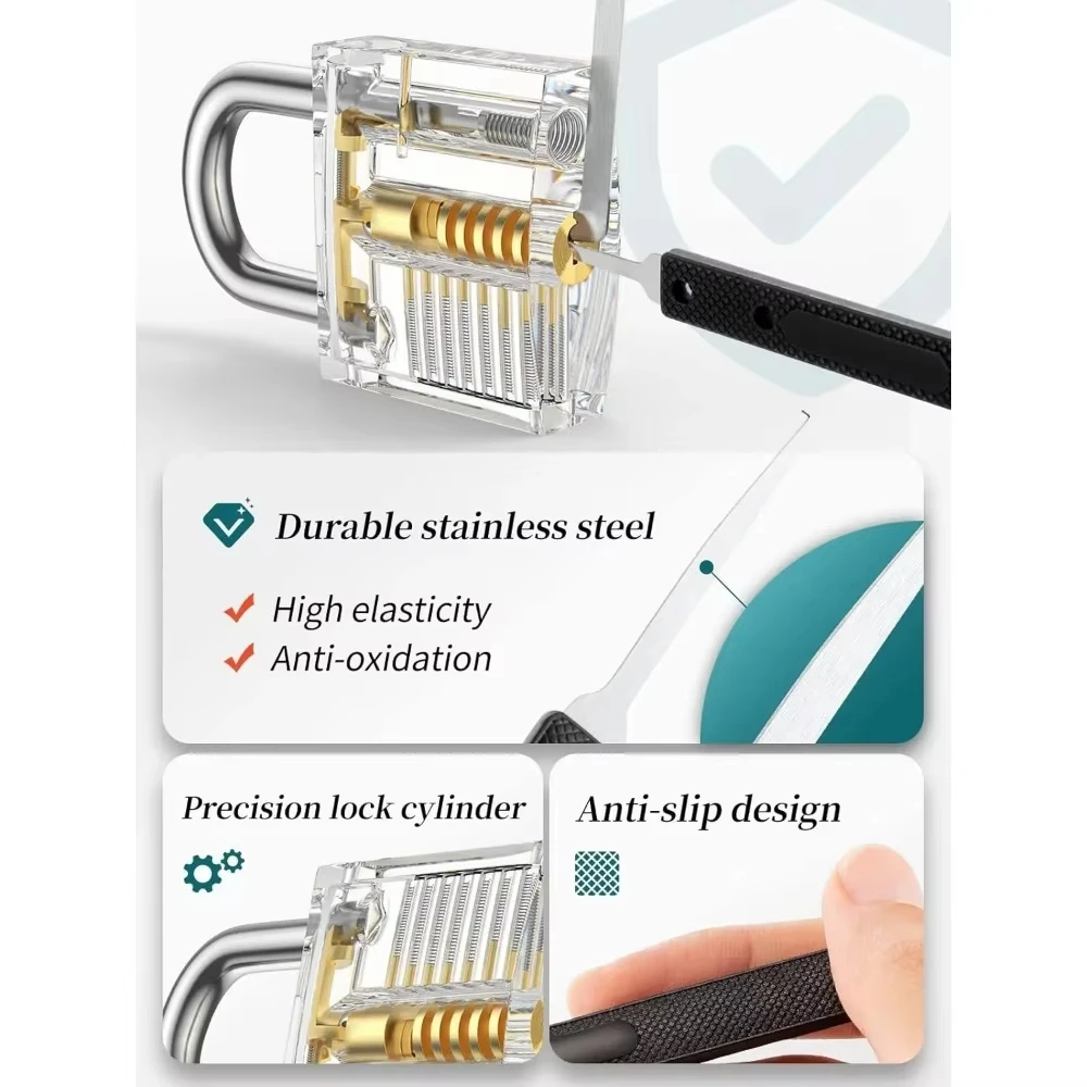 18/32/33-Piece Key Sets: Compact & Complete Key Solutions for Home, Car & Office unlock unlocking tools Simple lock unlock