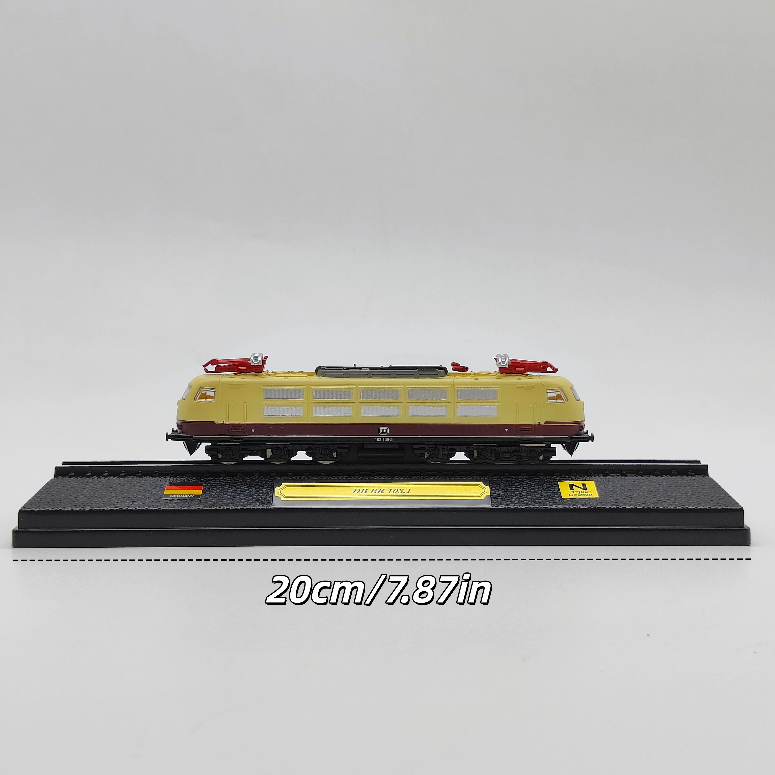 Exquisite Train Model Ornaments, German Db Br103.1 Train Model Retro Train Ornaments, Home Decorations, Suitable as Christmas and Halloween Gifts, Collectibles, Birthday Gifts