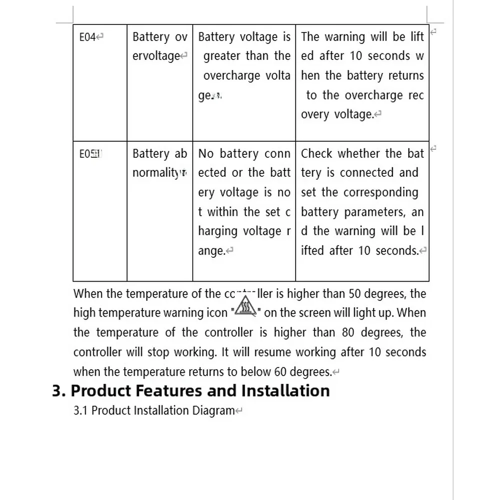 For Lithium Iron Phosphate DC Voltage Converter 500W Charge Controller For Mobile Power Station 7.4*3.9*12.3cm