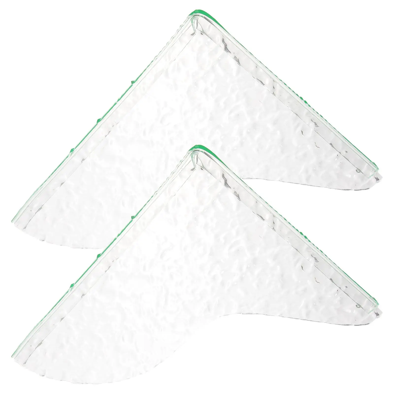 

Shower Splash Guard 2 Pcs Acrylic Bath Sink Set Tub Water Barrier Proof Walk In Shower Leakproof Easy Install