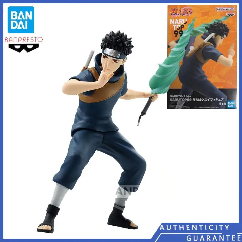 [In Stock] Bandai Banpresto Naruto Narutop99 Uchiha Shisui Anime Figure Model Toy Cartoon Garage Kits Gifts for Men