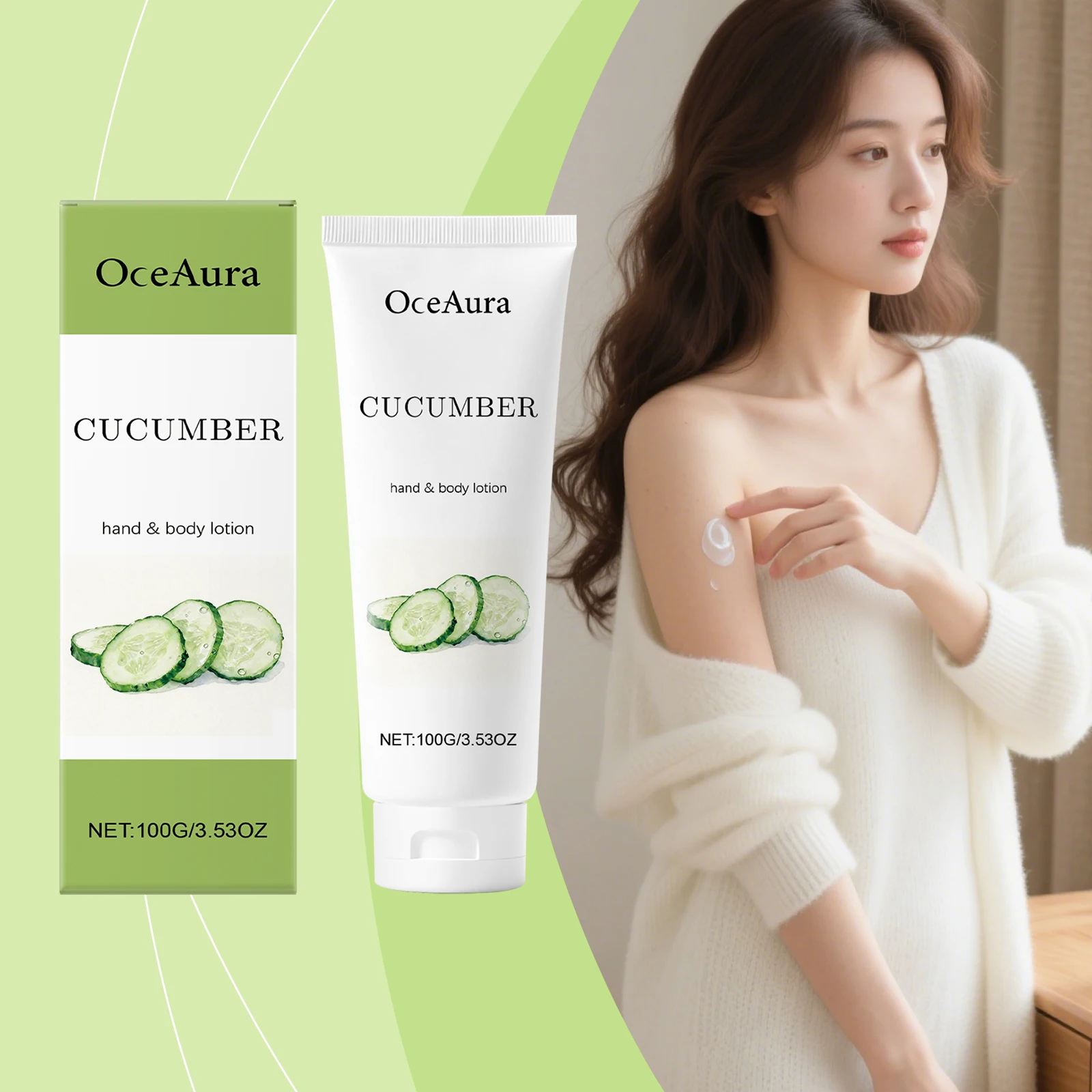 oceaura-100g-locao-corporal-de-pepino-es-suave-delicada-e-elastica-nutritiva-hidratante-refrescante-confortavel