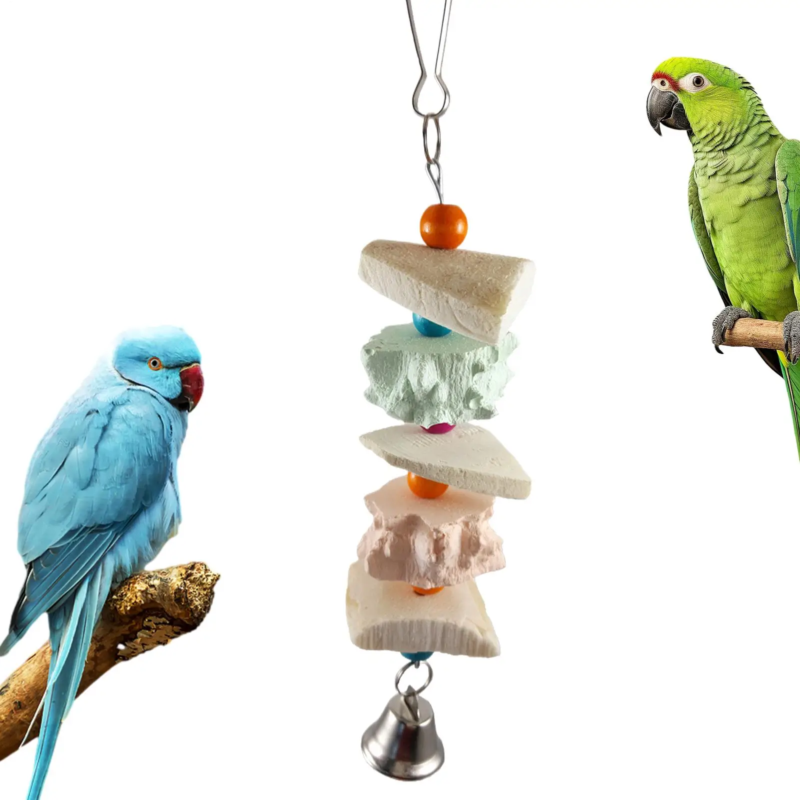 

Cuttlefish Bone Natural Grinding Bird Chew Toys Pet Cage Supplies For Chicken Conure Indoor Outdoor Yard Balconies Garden