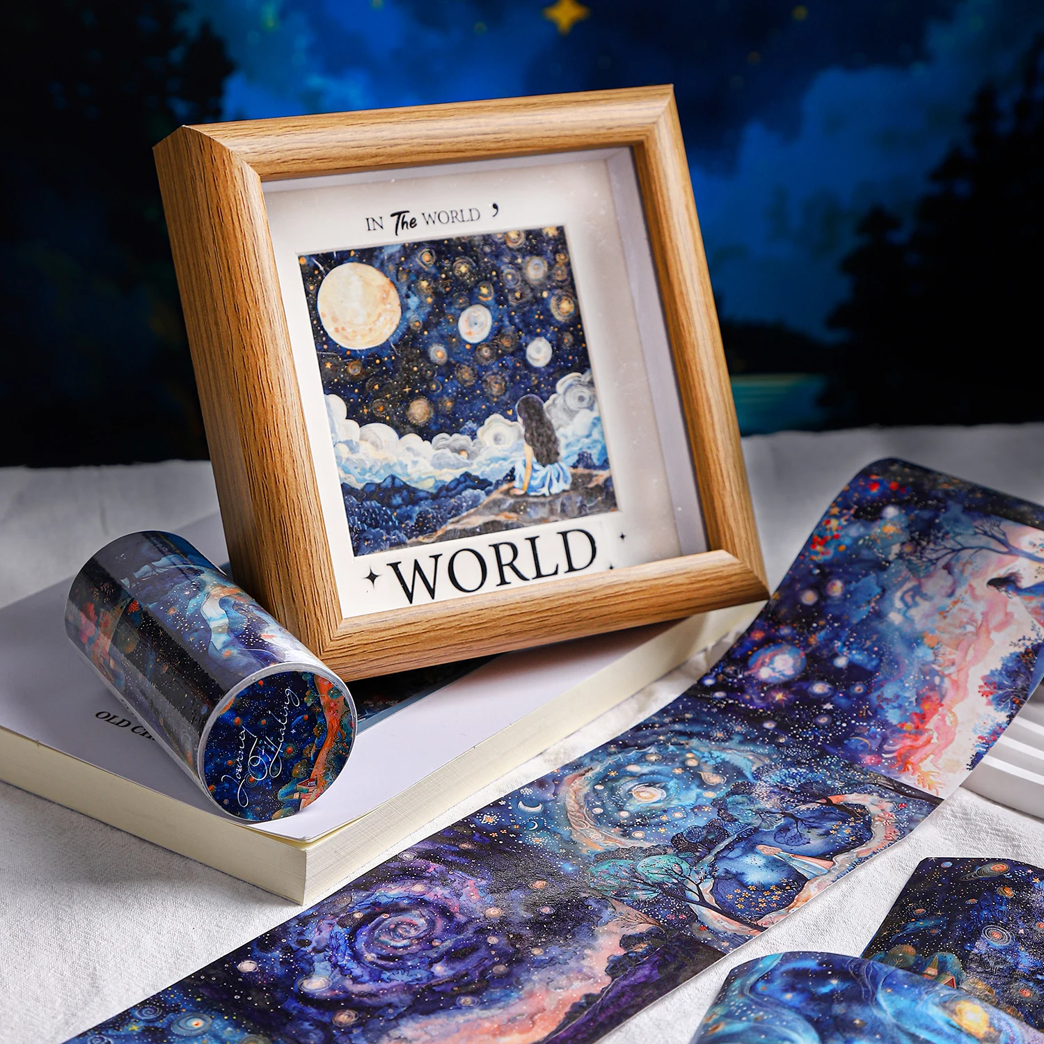 8x200 см Исцеляющая дорожная клейкая лента Васи, планировщик, декоративная DIY Скрапбукинг, коллаж, мусорный журнал, наклейка, этикетка, маскирующая лента