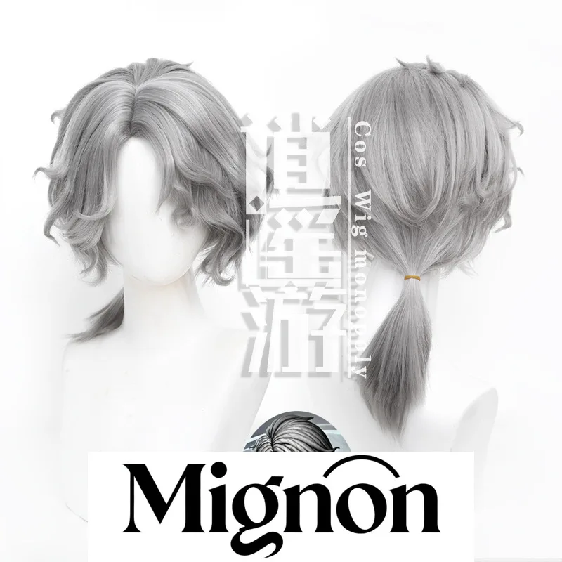 

Identity V Embalmer Color-changing Cosplay Wig Simulation Scalp Top Tied Hair Halloween Gift