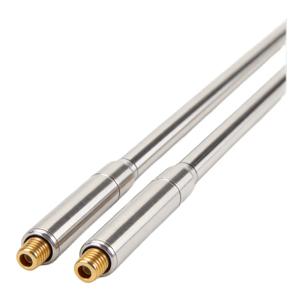 5 6M Telescopic Antenna Pull Rod 2Pcs 201 Stainless Steel for HF Radio for Amateur Radio Users and DIY Projects