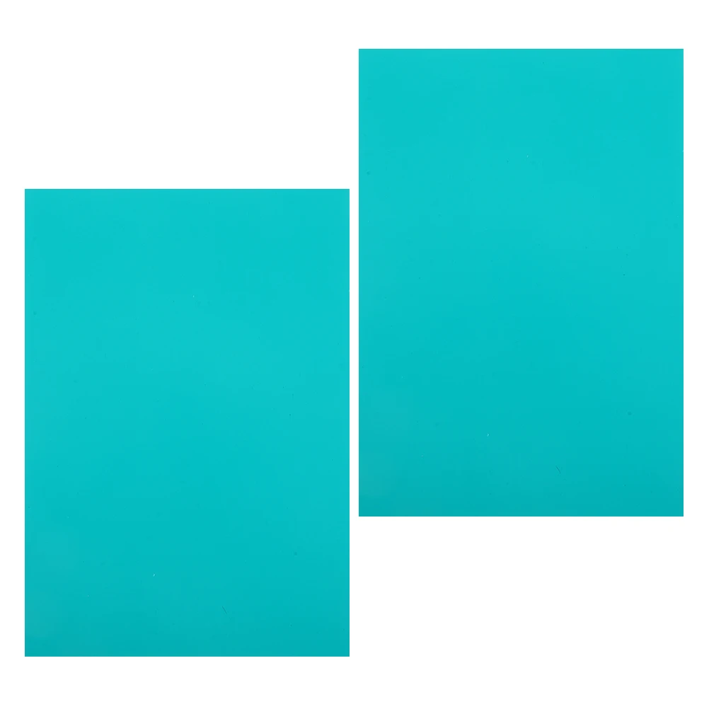 2 قطعة قطع النقش البلاستيكية دائم الحرفية حصيرة الجدول حماية الوجهين نحت مجلس Diy بها بنفسك سكرابوكينغ مشروع قطع البلاستيكية