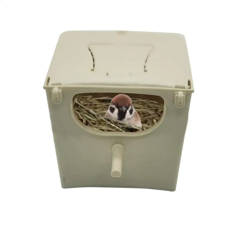 Bird Nest for Cage Helps Birds Rest Easy Clean Easy Install With Perch Aviary Accessories Parakeet Canary African Grey Parrot