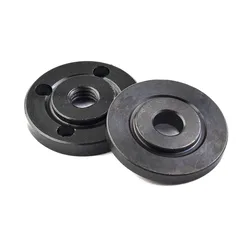 2pcs Angle Grinder 100 Type 125 Inner 10 Mm Outer Flange Nuts Sets Thread Replacement Angle Grinder Part