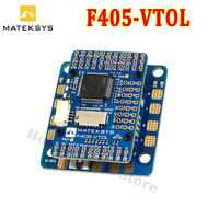 MATEK MATEKSYS F405-VTOL STM32F405RGT6 Flight Controller Built-in OSD MicroSD Card Slot 2~6S For FPV RC Drones Multirotor