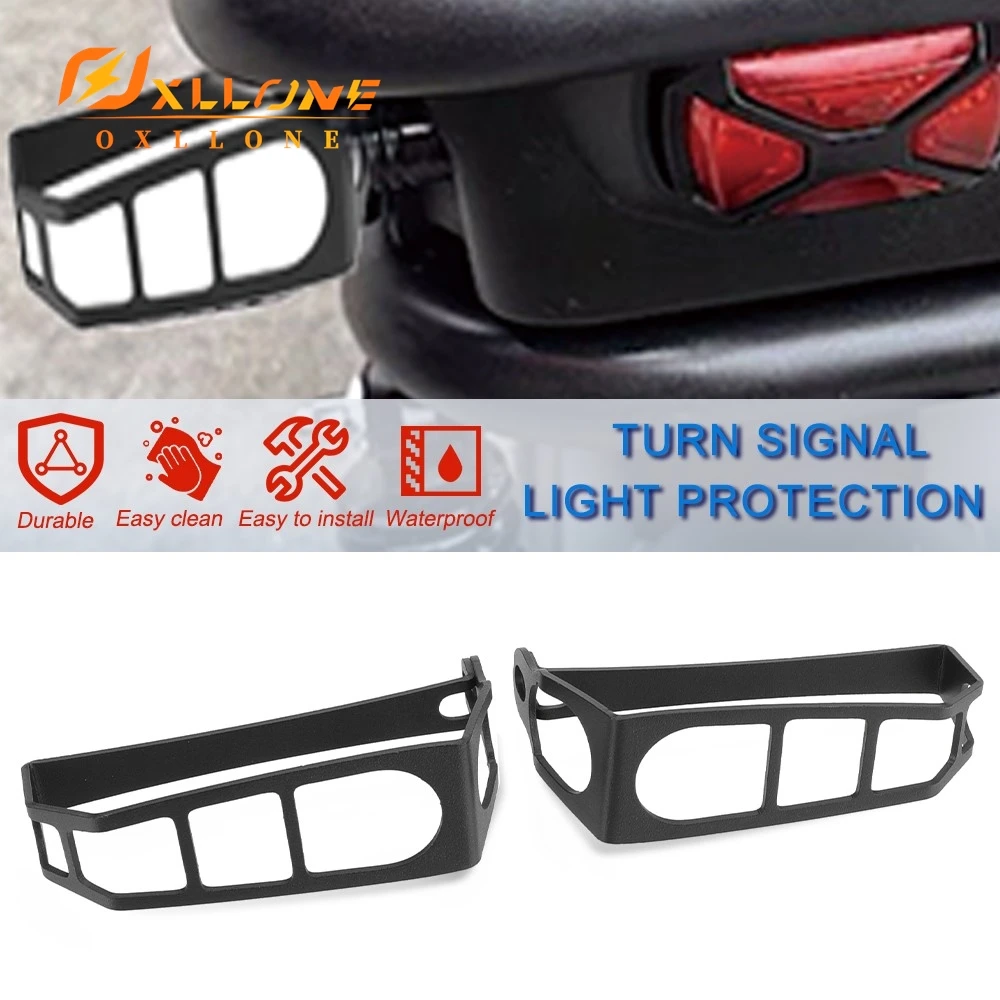 

2026 2025 NEW For Zontes 368G 368 G 2024-2026 Motorcycle Turn Signal Light Guard Protection Cover Shield LED Indicator Protector