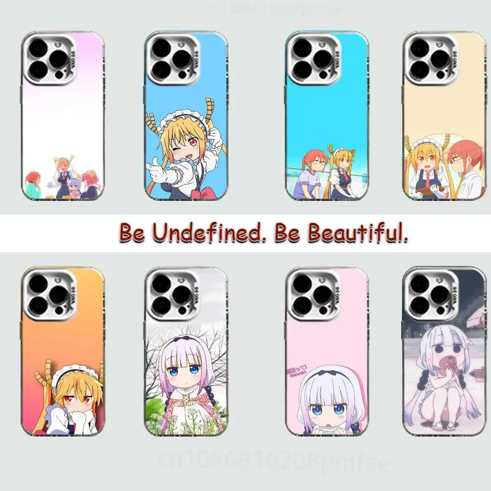 

Miss Kobayashi D-Dragon Maid Hard Phone Case for IPhone 17 16 15 14 13 12 11 Pro Max Plus16E X XR XS Max shockproof Full Cover