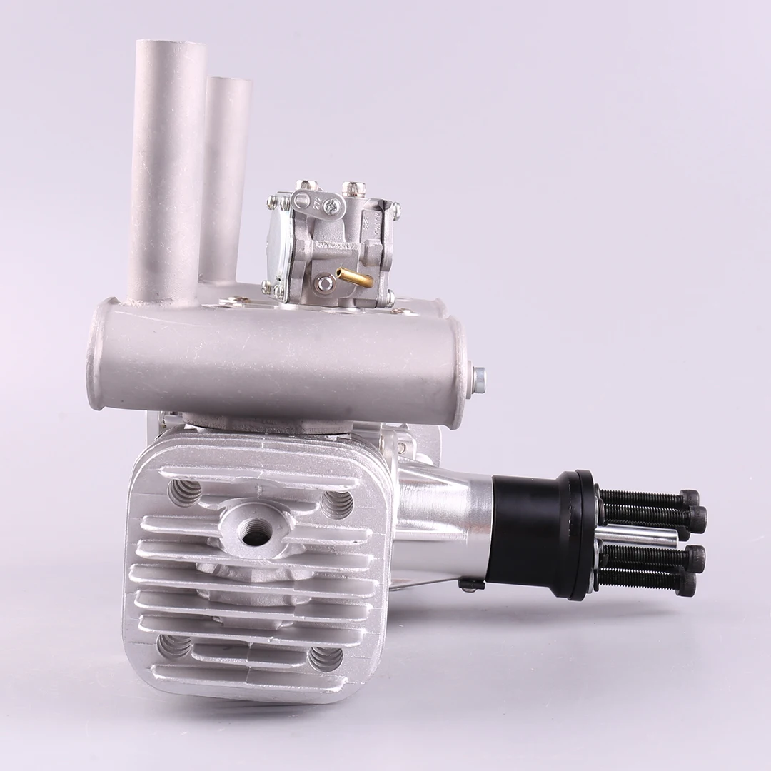 VVRC RCGF 120cc Twin Cylinder Petrol/Gasoline Engine Dual Cylinder with Muffler/Igniton/Spark Plug for RC Model Airplane