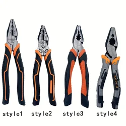 Multifunctional Wire Cutter Pliers Crimping Wire Pliers Pointed Nose Industrial Grade Sturdy And Durable Hand Hardware Tools