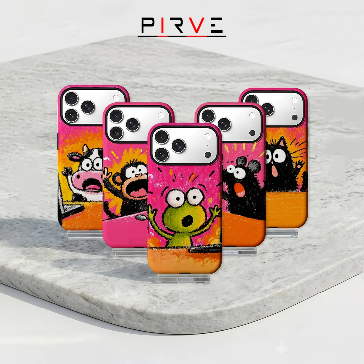 Matte Pc Case - Prive Mat Tampon Magsafe Kılıfı iPhone