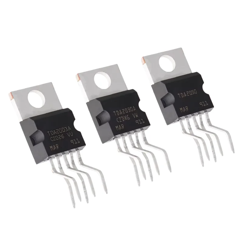 10 Stück TDA2003A/TDA2030A/TDA2050A Audio-Leistungsverstärker-Verstärkerröhren-Chip TO-220-5 – Detail 2
