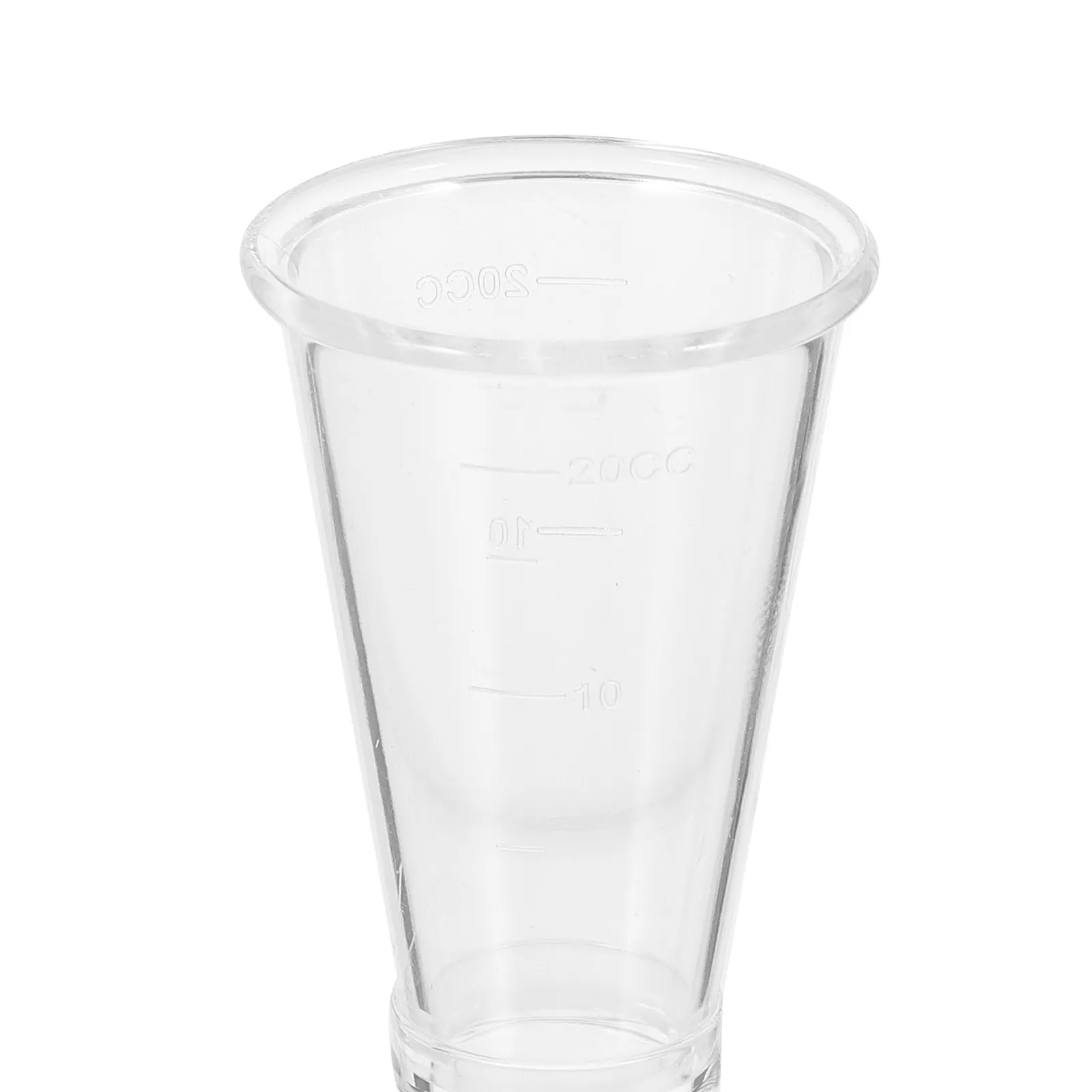 2Pcs Double Ended Cocktail Jigger Resin Bartender Measuring Cup with Internal Markings 10-20Cc 20-40Cc for Precise Spirit Mixing
