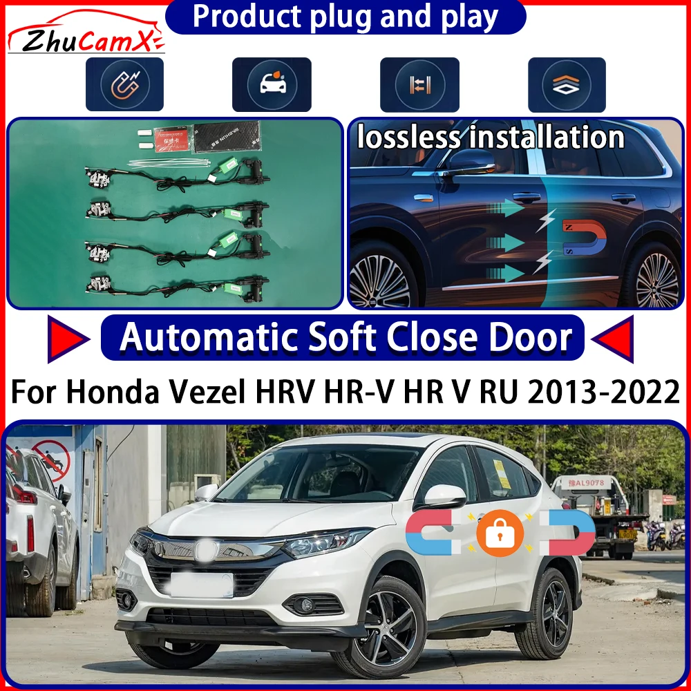 

OEM Door Lock Actuator for Honda Vezel HRV HR-V HR V RU 2013-2022 Soft Close Door Kit Power Latch System Auto Pull Door Easy
