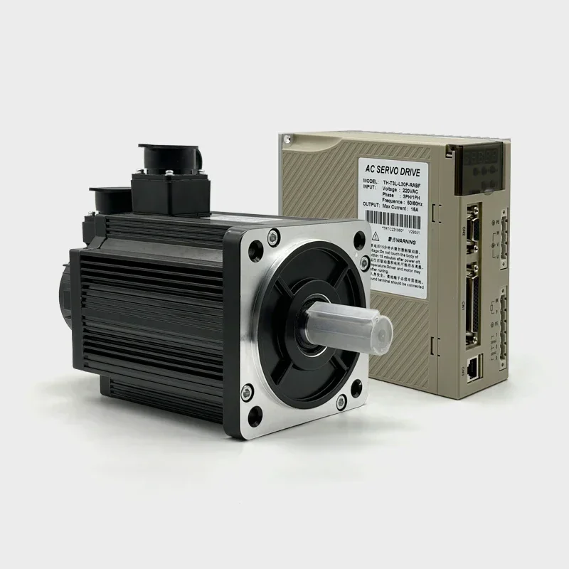 AvaCorePremium Products   130mm High Torque 1.5KW 220V Three-phase Ac Servo Motor and Ac Servo Drive for Wood Working Machine20