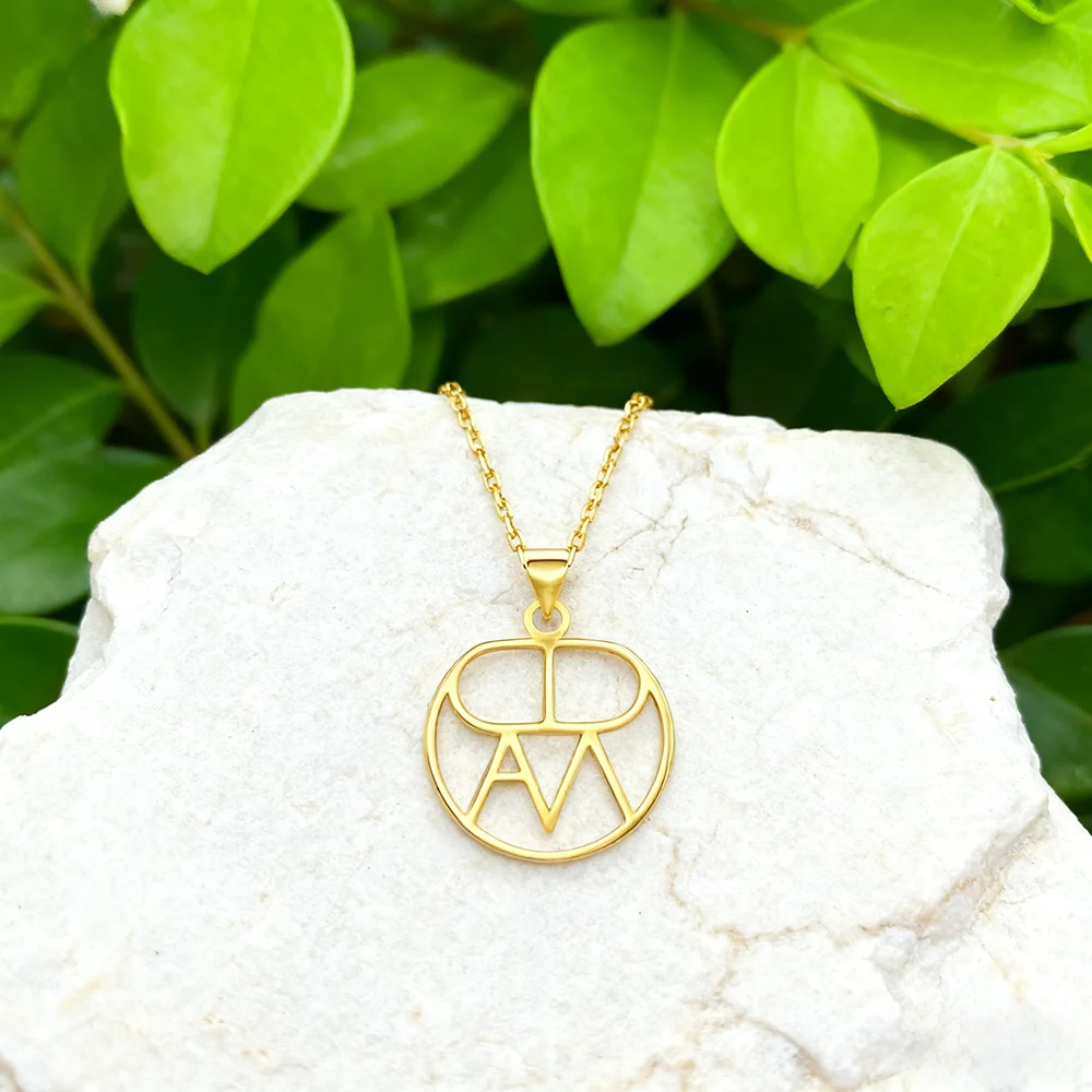 شخصية شعار تصميم اسم قلادة أفضل صديق اسم قلادة شقيقة السندات هدية واحدة من نوع قلادة قلادة وصيفة الشرف #1