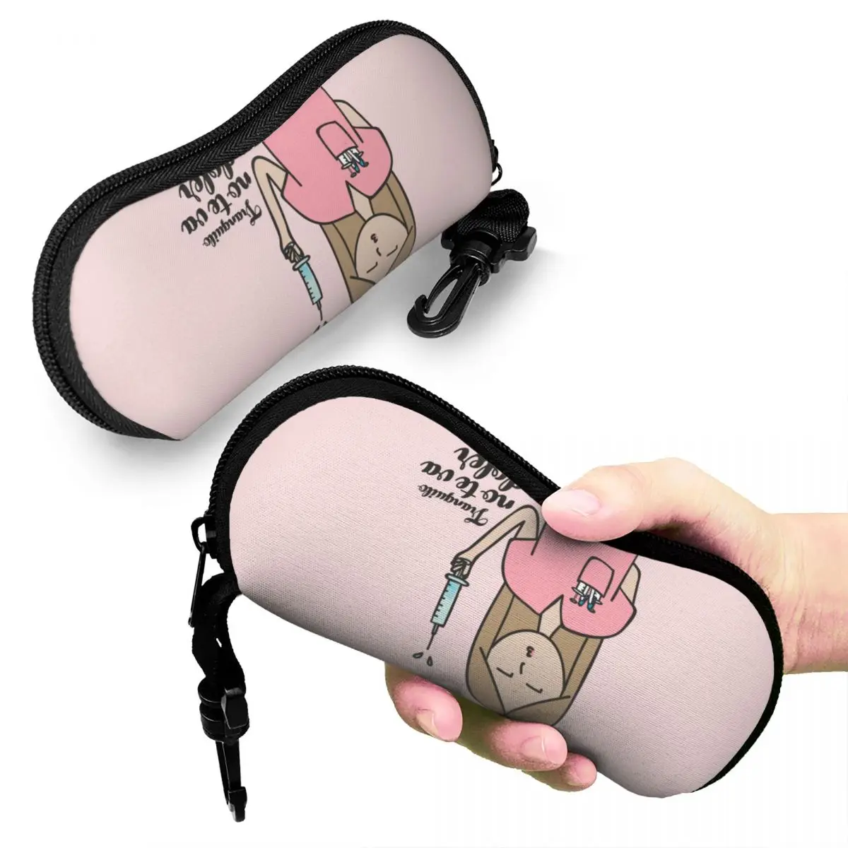 Enfermera En Apuros Doctor Nurse Medical Shell Eyeglasses Case Women Men Fashion Glasses Case Sunglasses Box Pouch