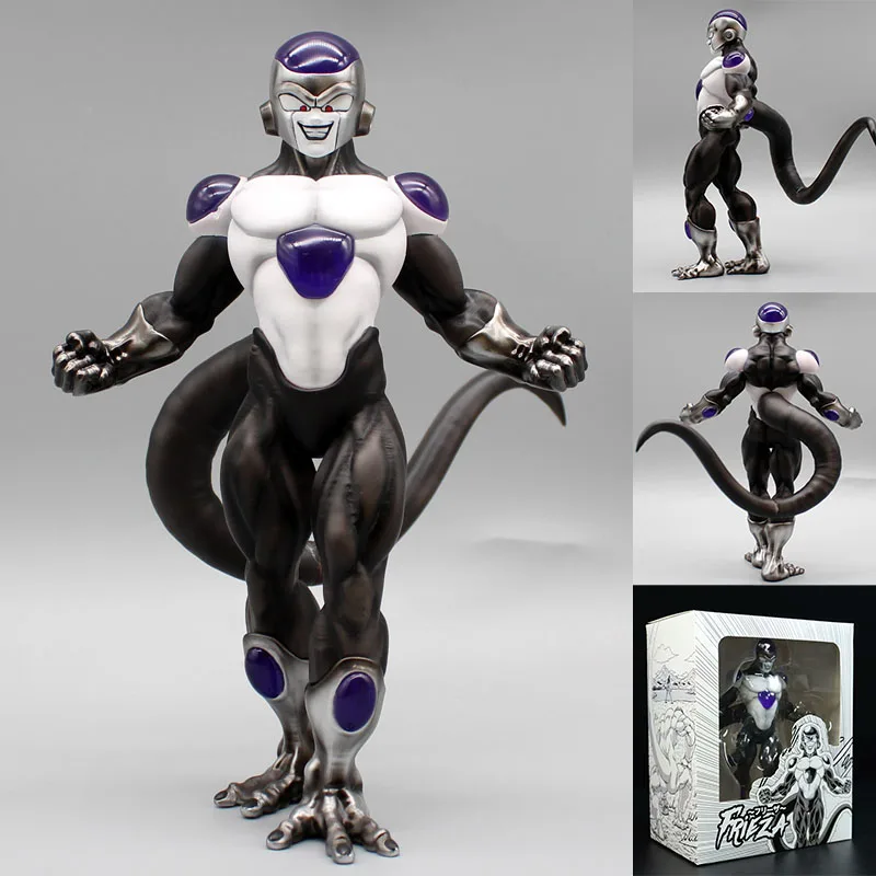 19cm Dragon Ball Frieza Pvc Material No Base Standing Posture Anime Image Model Desktop Ornament Collection Birthday Toys Gifts