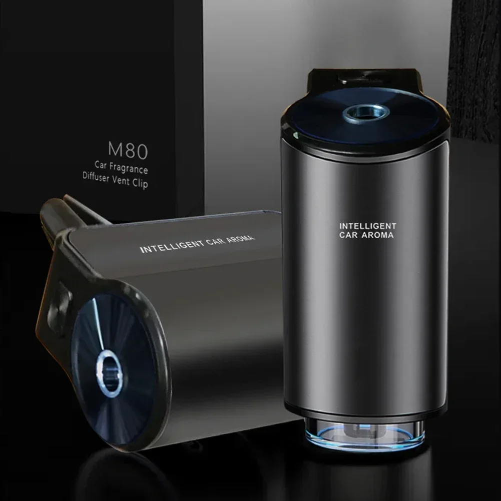 

10ml Car Aroma Diffuser Aluminum 220mAh 2W Alloy + ABS Purify The Interior Space Of The Car, Quickly Eliminate Odors, Keep Fresh