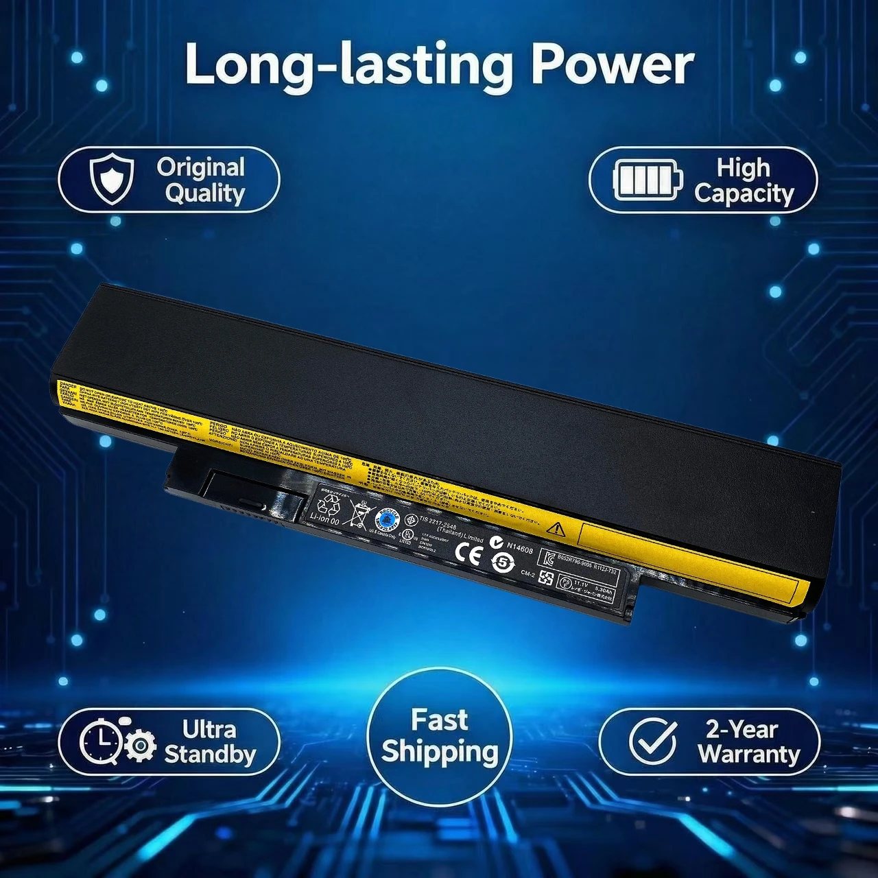 Original 45N1058 Laptop Battery For Lenovo ThinkPad E120 E125 E130 E135 E145 E320 E325 E330 E335 L330 45N1059 X131E X140E X121E